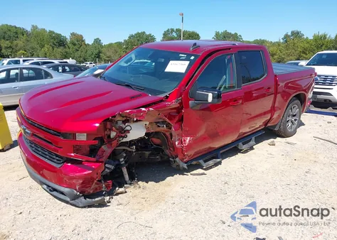 2021 Chevrolet Silverado 1500 4Wd Short Bed Rst from USA, damaged, VIN 3GCUYEET7MG325630